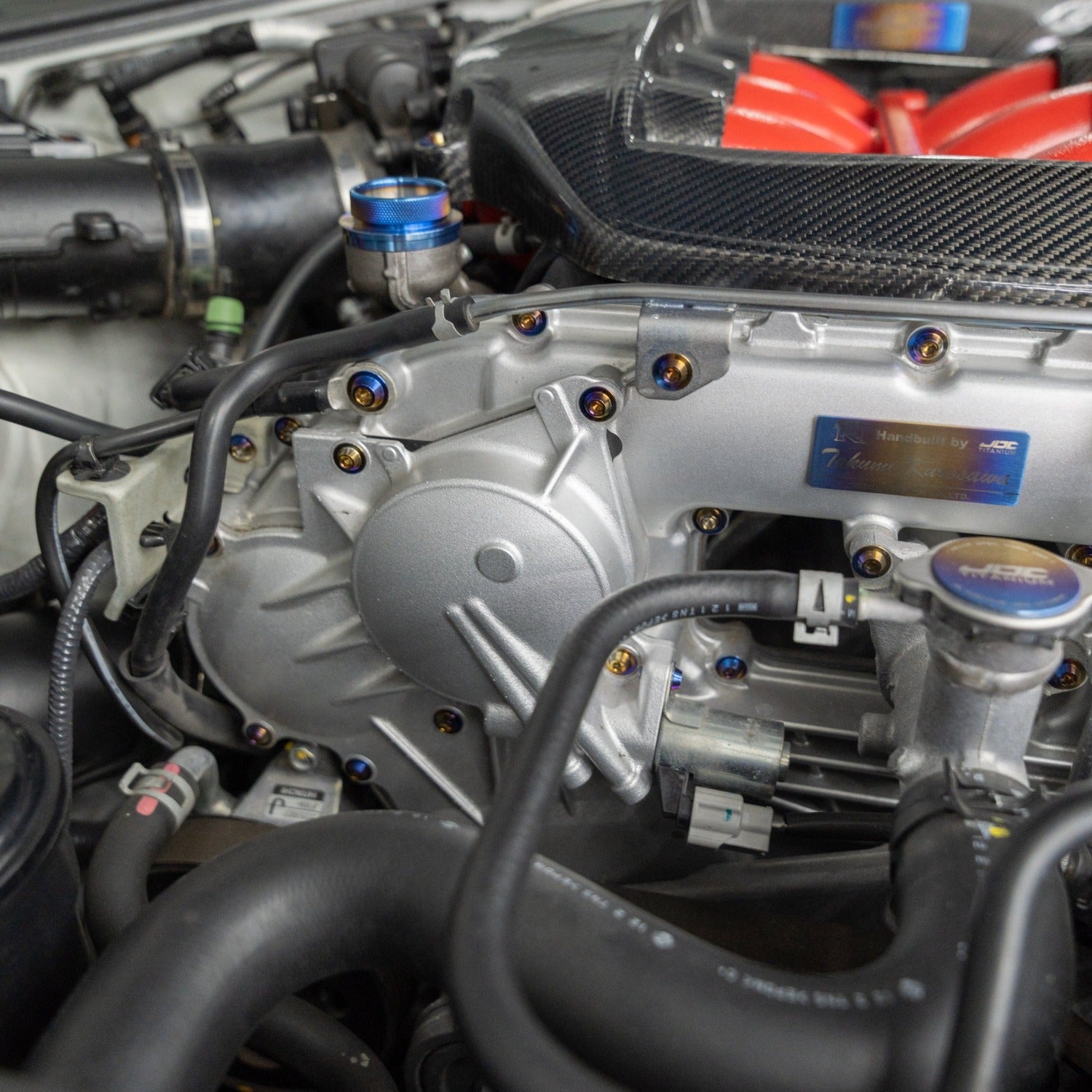 JDC Titanium Upper Crankcase Hardware Replacement Kit (R35 GT-R)