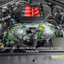 JDC Titanium Upper Crankcase Hardware Replacement Kit (R35 GT-R)