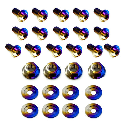 JDC Titanium Valve Cover Hardware Kit (MK4 Supra)