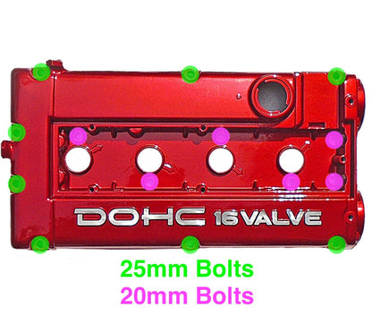 JDC Titanium Valve Cover Hardware Replacement Kit (1G/2G DSM)