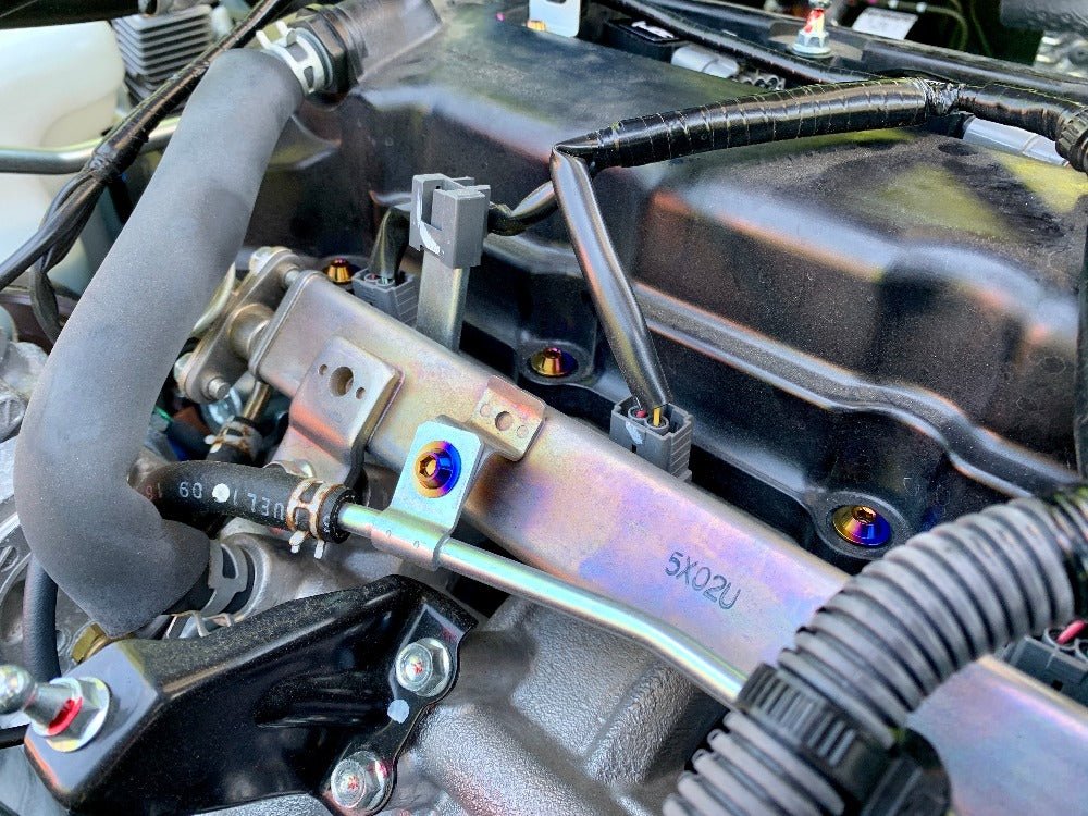 JDC Titanium Valve Cover Hardware Replacement Kit (Evo X)