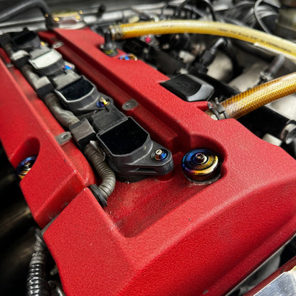 JDC Titanium Valve Cover Hardware Replacement Kit (Honda S2000)