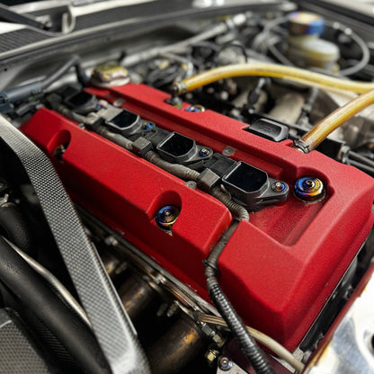 JDC Titanium Valve Cover Hardware Replacement Kit (Honda S2000)