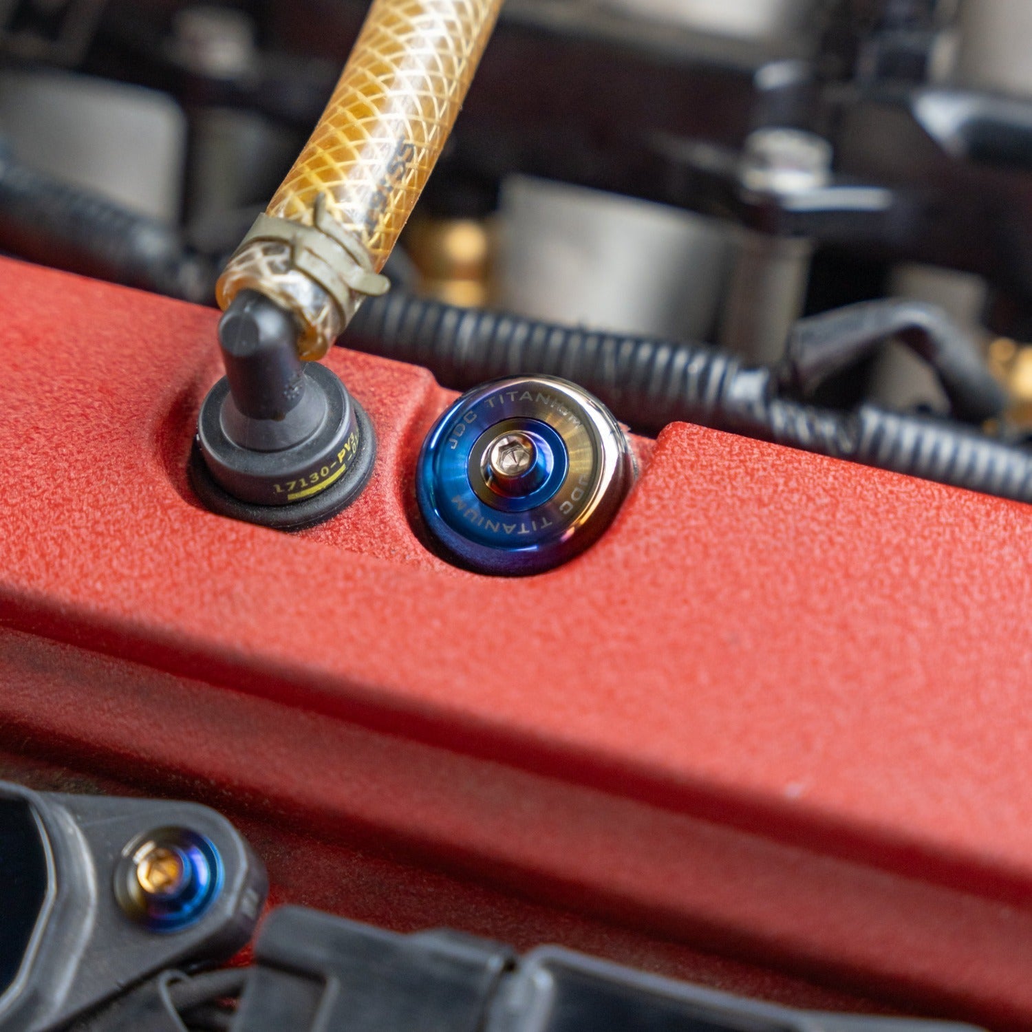 JDC Titanium Valve Cover Hardware Replacement Kit (Honda S2000)