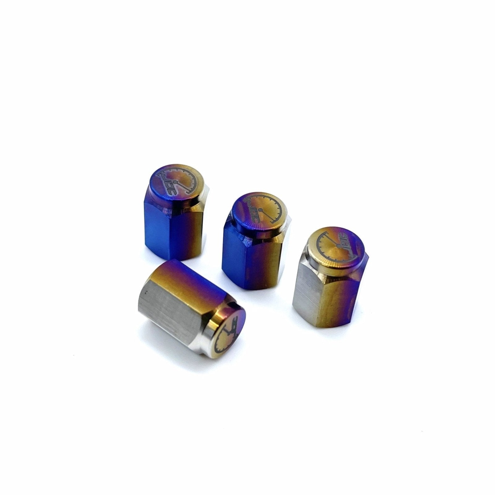 JDC Titanium Valve Stem Caps