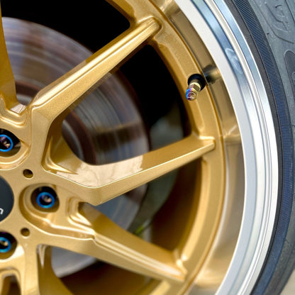 JDC Titanium Valve Stem Caps