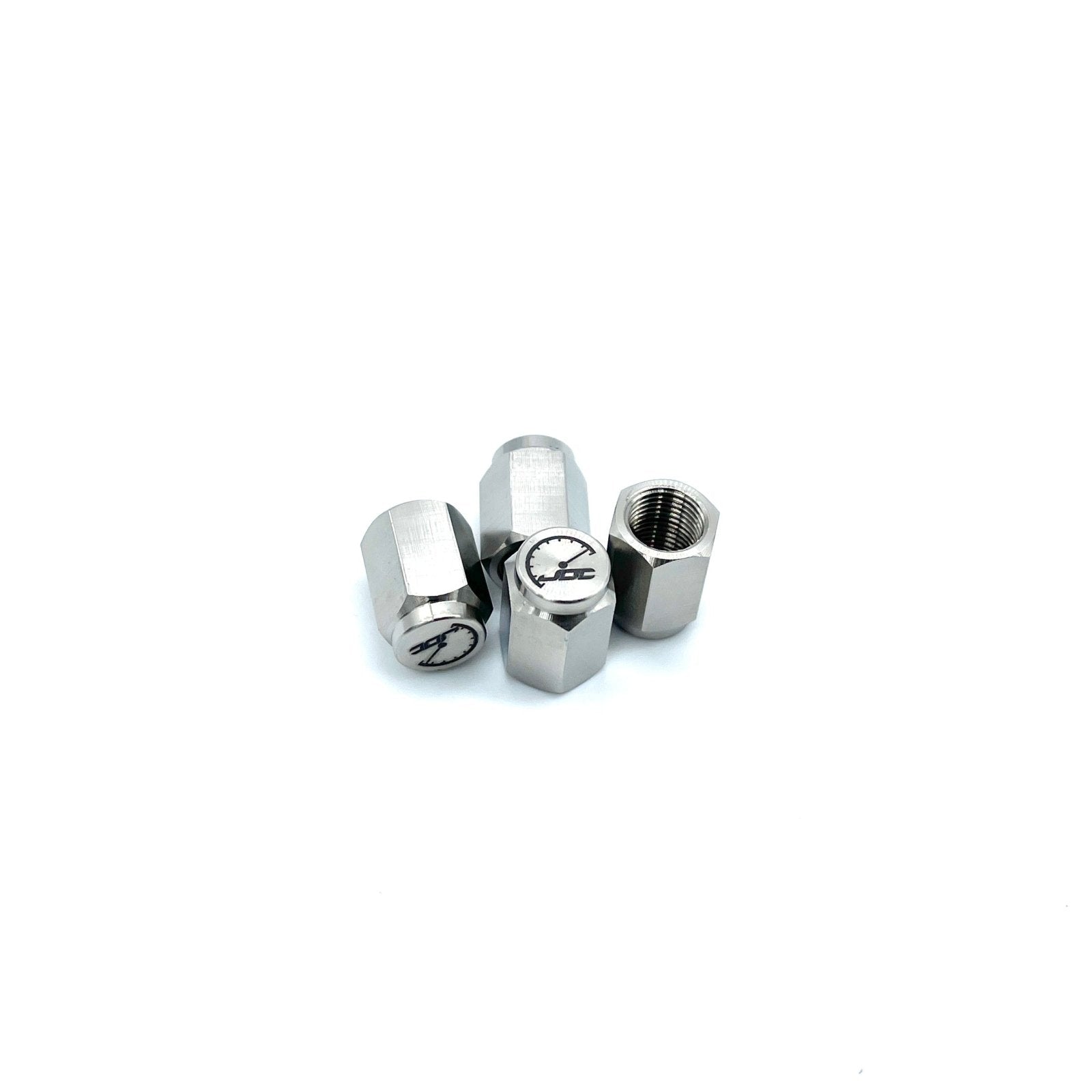 JDC Titanium Valve Stem Caps