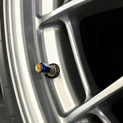 JDC Titanium Valve Stem Caps