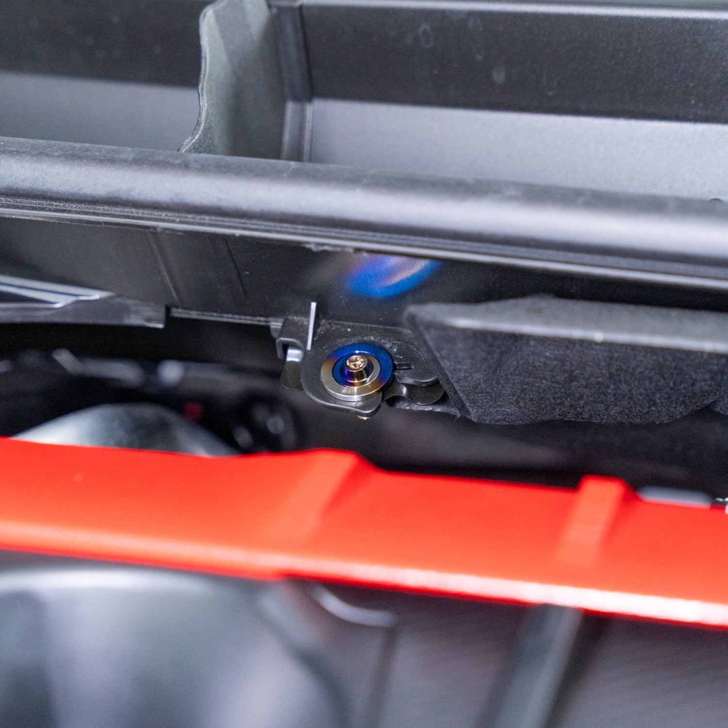 JDC Titanium Engine Bay Dress-Up Hardware Kit (23+ GR Corolla)