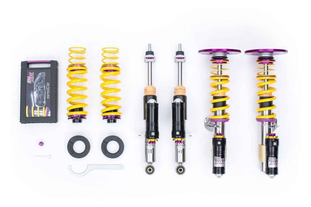 KW Clubsport 2-Way Coilovers - 1985-1992 Volkswagen Golf 2WD