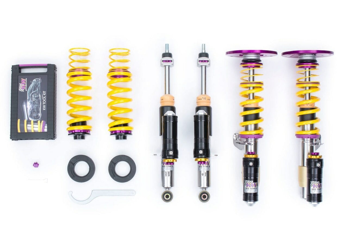 KW Variant 2 Coilover Kit - 1971-1981 Volkswagen Beetle (Only fits 2-hole bracket at axle)