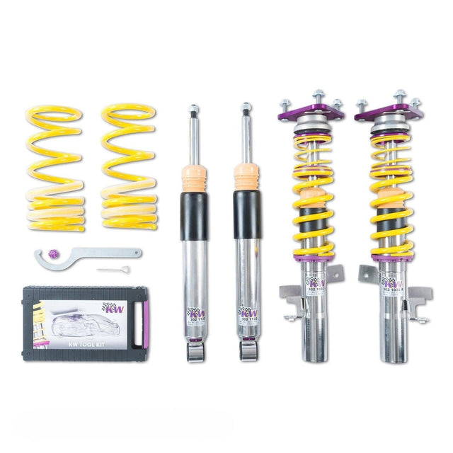 KW Variant 3 Adjustable Clubsport Coilovers Kit - 1975-1989 Porsche 911