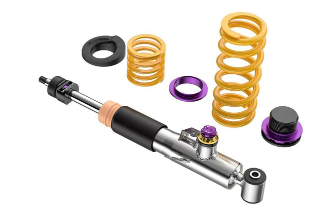 KW Variant 4 Adjustable Coilover Kit - 2014-2019 Porsche 911 with PASM Turbo, Coupe & Cabrio, w/o PDCC