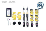 KW Variant 4 Adjustable Coilover Kit - 2014-2019 Porsche 911 with PASM Turbo, Coupe & Cabrio, w/o PDCC