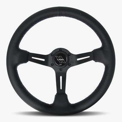 The Le Mans | Black Leather | Black Spoke | Bavarian Stitch