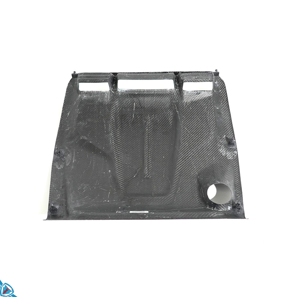 2022+ Lotus Emira LPE Pre-Preg (Dry) Carbon Fiber Engine Cover for 2.0T I4 Engine | FYBR Aerodynamics