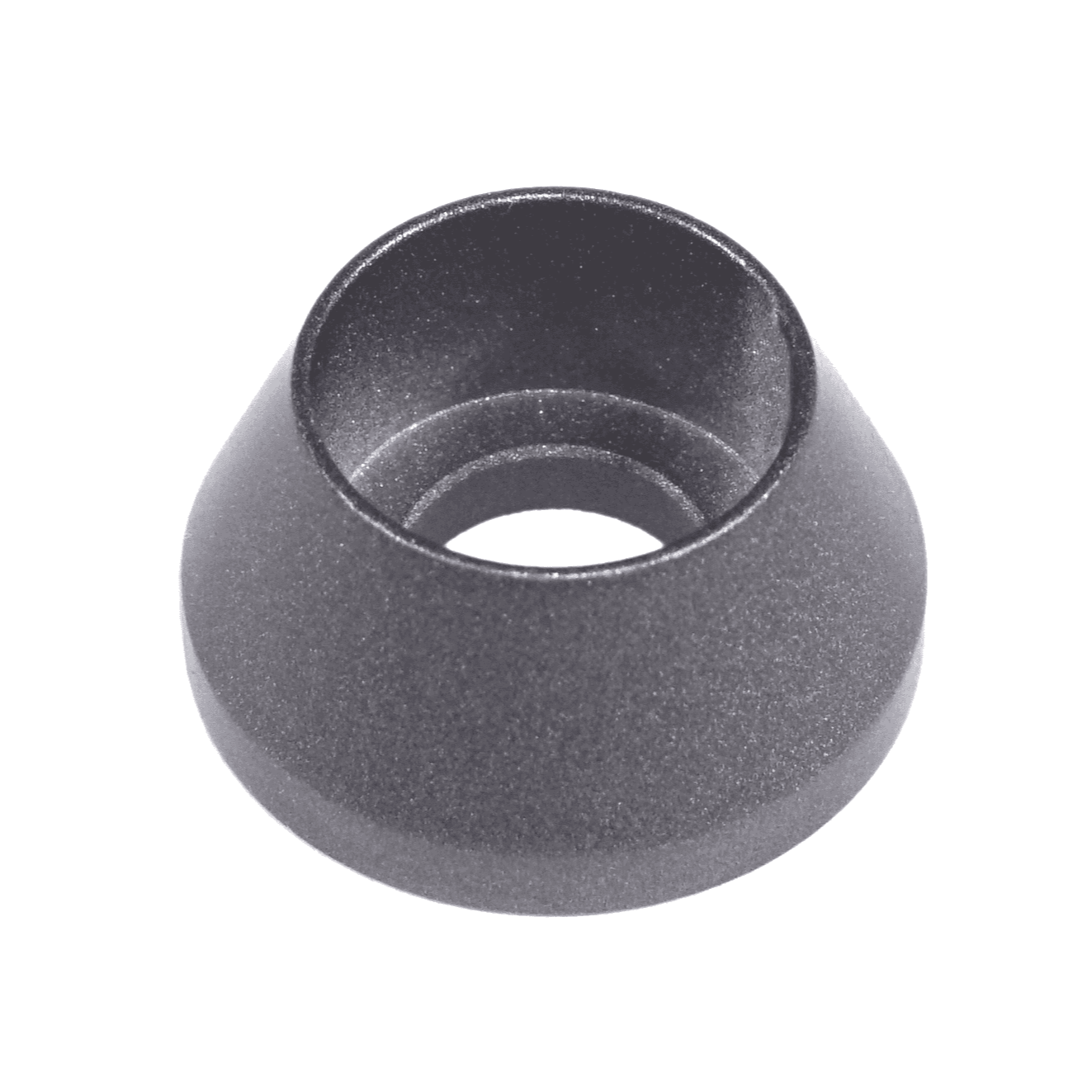 ZSPEC M8 Angled Cup Finish Washers for SHSC Socket-Cap Fasteners, Billet, 10-Pack