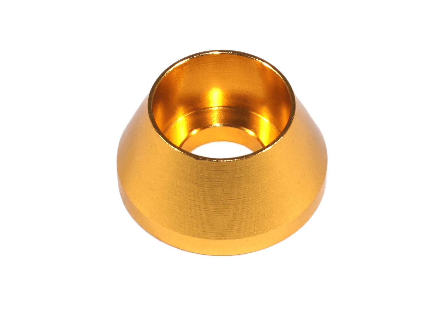 ZSPEC M6 Angled Cup Finish Washers for SHSC Socket-Cap Fasteners, Billet, 10-Pack