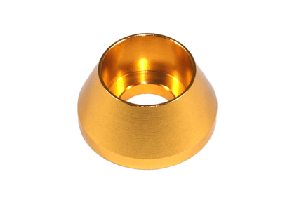 ZSPEC M6 Angled Cup Finish Washers for SHSC Socket-Cap Fasteners, Billet, 10-Pack