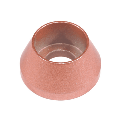 ZSPEC M8 Angled Cup Finish Washers for SHSC Socket-Cap Fasteners, Billet, 10-Pack