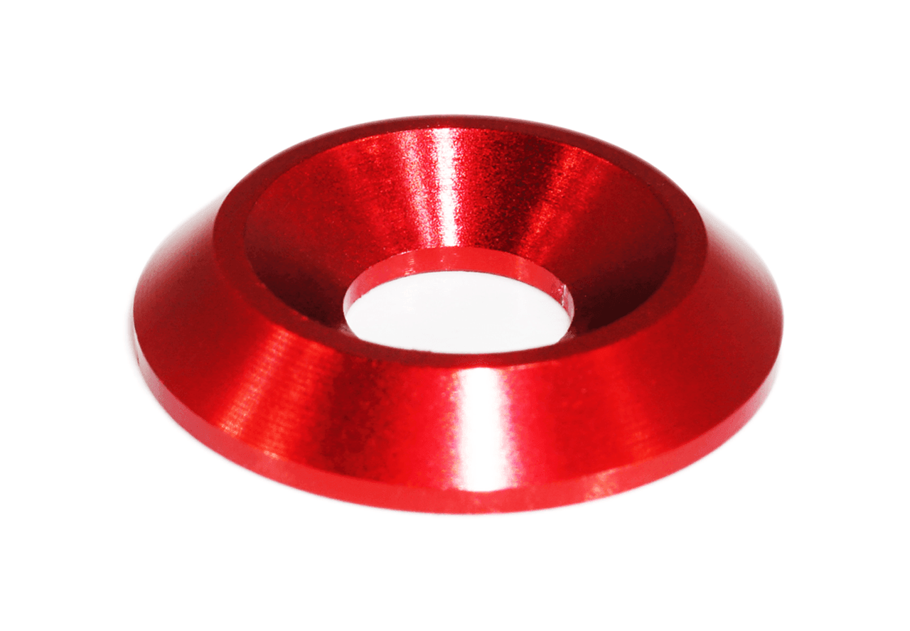 ZSPEC M6 Billet Dress Up Fender-Finish Washers for FHSC Fasteners, Billet, 10-Pack