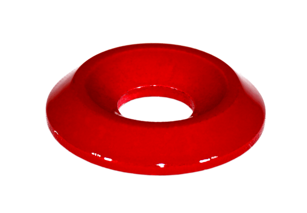 ZSPEC M6 Wide Fender-Finish Dress Up Washers, for M6 FHSC Fasteners, Billet, 10-Pack