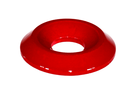 ZSPEC M6 Wide Fender-Finish Dress Up Washers, for M6 FHSC Fasteners, Billet, 10-Pack