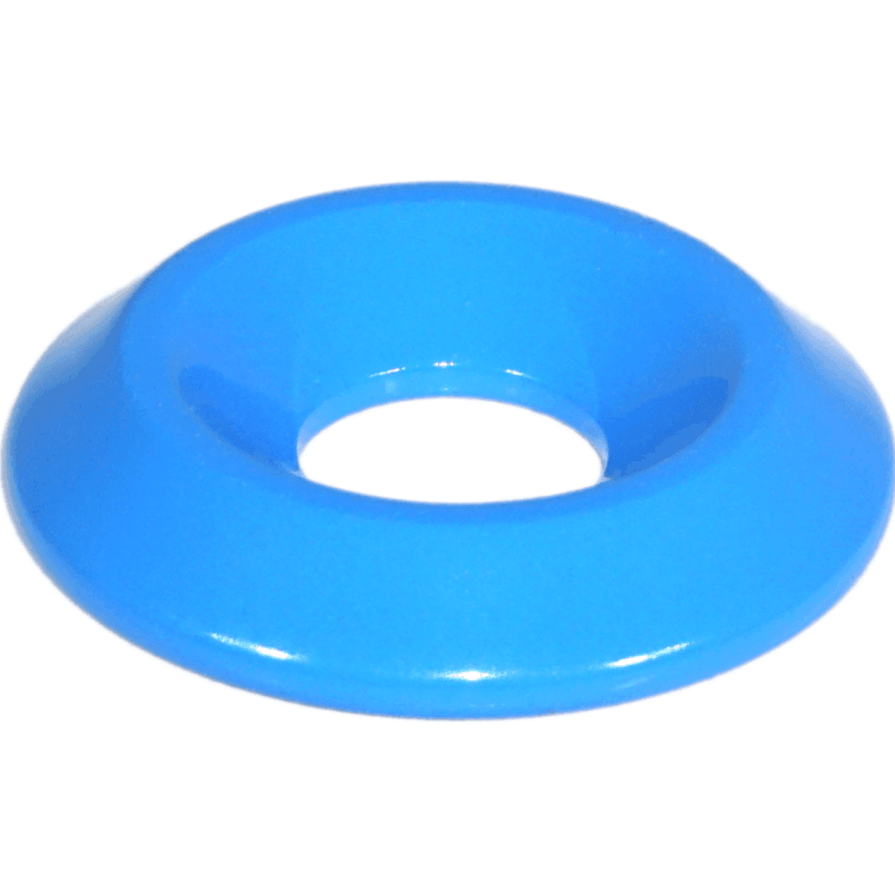 ZSPEC M6 Wide Fender-Finish Dress Up Washers, for M6 FHSC Fasteners, Billet, 10-Pack