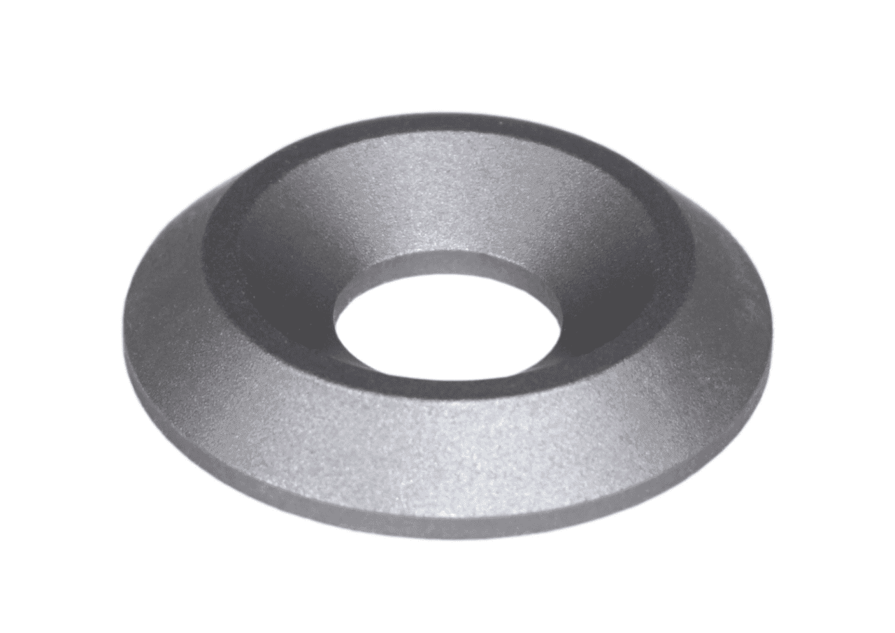 ZSPEC M6 Billet Dress Up Fender-Finish Washers for FHSC Fasteners, Billet, 10-Pack