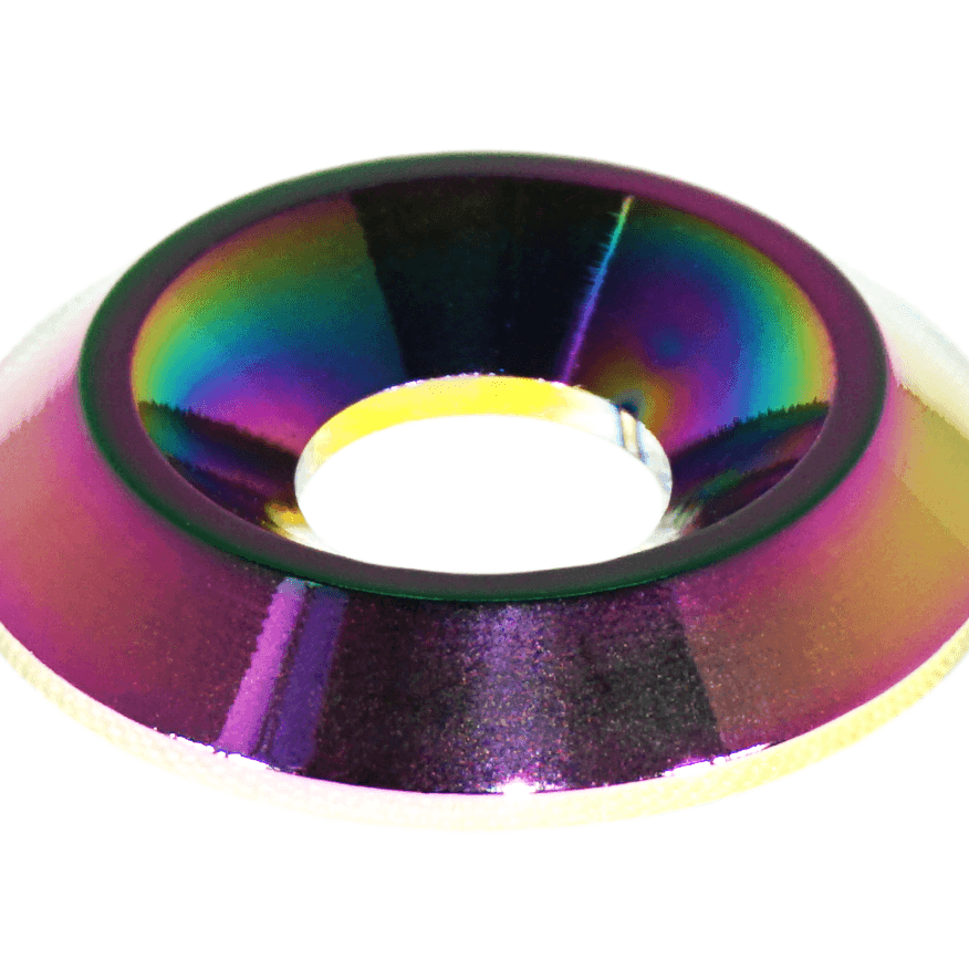 ZSPEC Bulk-Pack, FHSC M6x20mm Stainless & Billet Finish Washers, 25-Pack