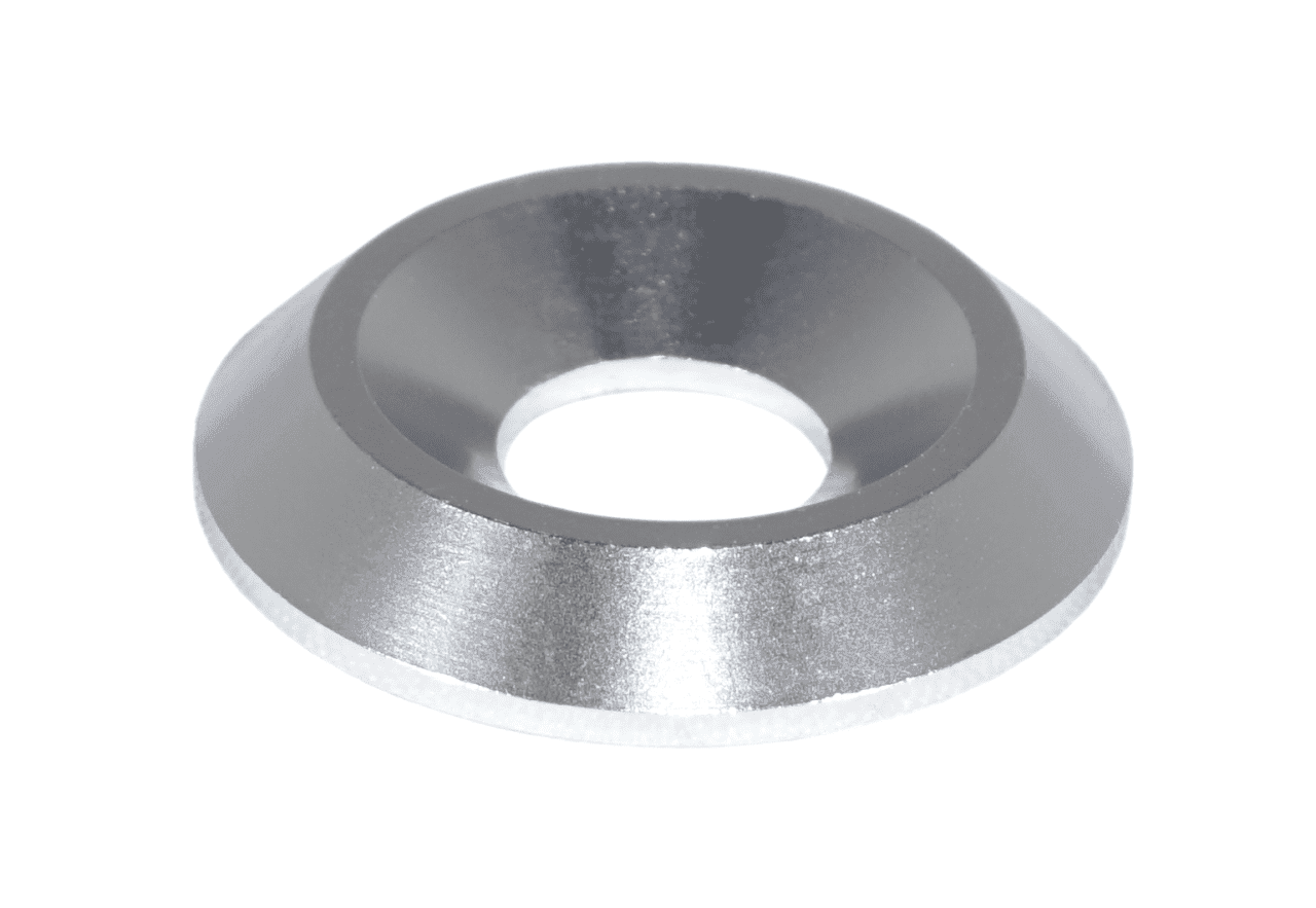 ZSPEC M6 Billet Dress Up Fender-Finish Washers for FHSC Fasteners, Billet, 10-Pack