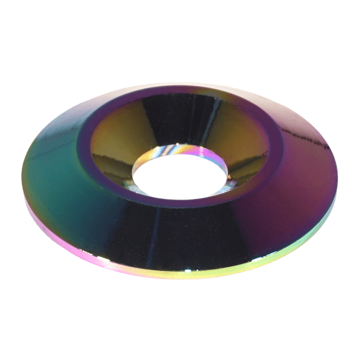 ZSPEC M6 Wide Fender-Finish Dress Up Washers, for M6 FHSC Fasteners, Billet, 10-Pack