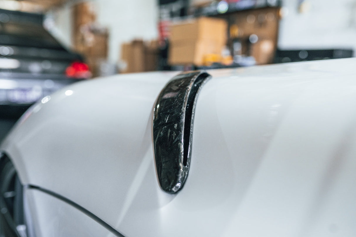 Supra 2020+ V2 Forged Carbon Bonnet Ducts Replacement-Matte