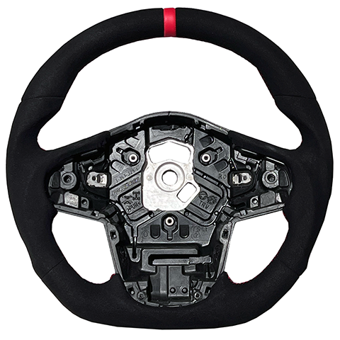 Rexpeed Suede Steering Wheel | 2020-2021 Toyota Supra (TS71)