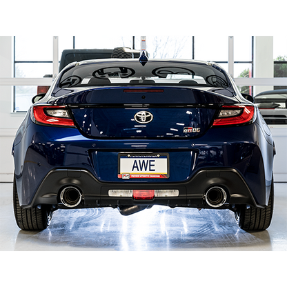AWE Tuning Track & Touring Exhaust | 3" Diameter | 5" Dual Tips Subaru BRZ 2013-2019|Toyota 86 2017-2019|Toyota GR86 2022-2025|Scion FR-S 2013-2016
