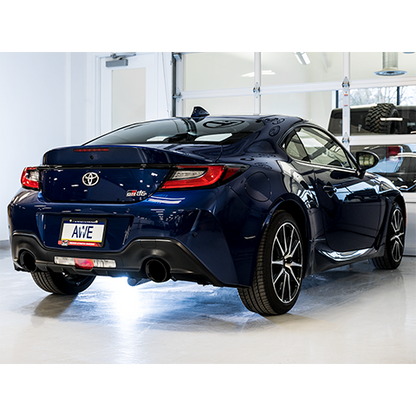AWE Tuning Track & Touring Exhaust | 3" Diameter | 5" Dual Tips Subaru BRZ 2013-2019|Toyota 86 2017-2019|Toyota GR86 2022-2025|Scion FR-S 2013-2016