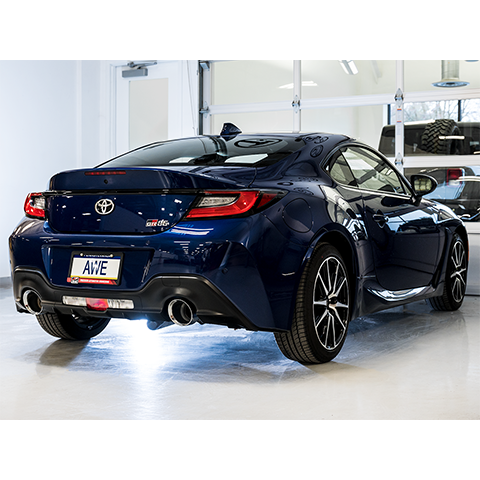 AWE Tuning Track & Touring Exhaust | 3" Diameter | 5" Dual Tips Subaru BRZ 2013-2019|Toyota 86 2017-2019|Toyota GR86 2022-2025|Scion FR-S 2013-2016
