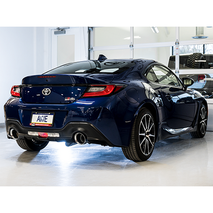 AWE Tuning Track & Touring Exhaust | 3" Diameter | 5" Dual Tips Subaru BRZ 2013-2019|Toyota 86 2017-2019|Toyota GR86 2022-2025|Scion FR-S 2013-2016