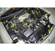 ZSPEC "Stage 3" Dress Up Bolts® Fastener Kit for '92-02 Mazda RX-7 FD, Stainless & Billet