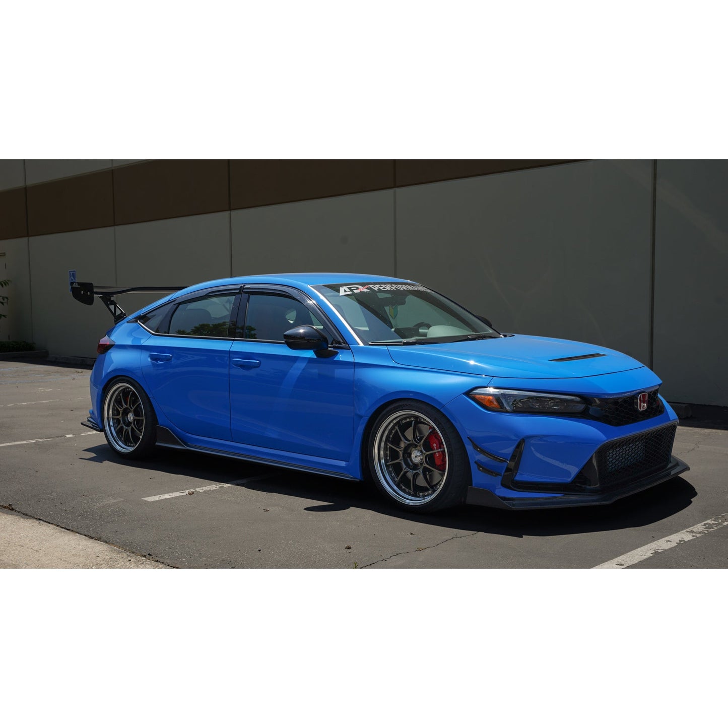 Honda FL5 Civic Type R GTC-300 Carbon Fiber Adjustable Wing 67" 2023 - Current
