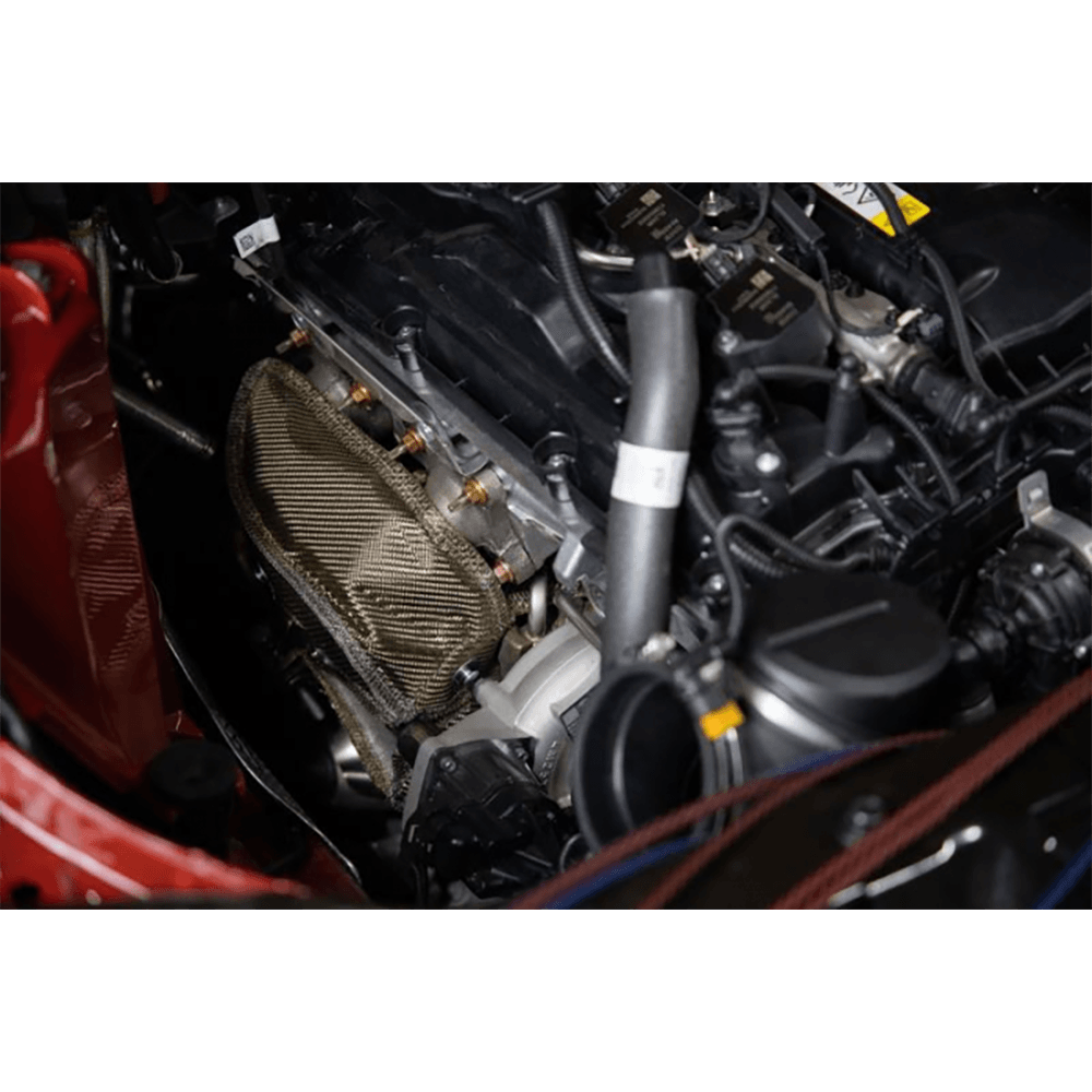 Mishimoto Titanium Turbo Blanket | 2020-2021 Toyota GR Supra 3.0L (MMTB-SUP-20)