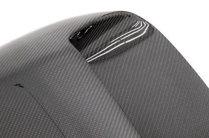 OLM Oversized Carbon Fiber Hood Scoop - 2015+ WRX / STI