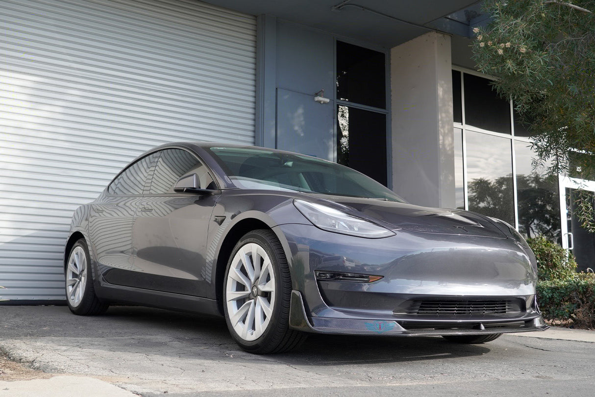 FYBR Tesla Model 3 VSX Genuine Carbon Fiber Front Lip