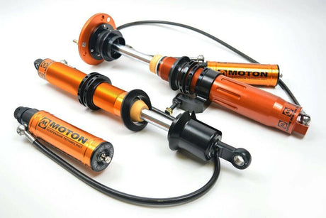 Moton Suspension 3 Way Motorsport Coilovers (Non Coilover) - 1998-2006 BMW 3 Series (E46 / Front 0' Camber)