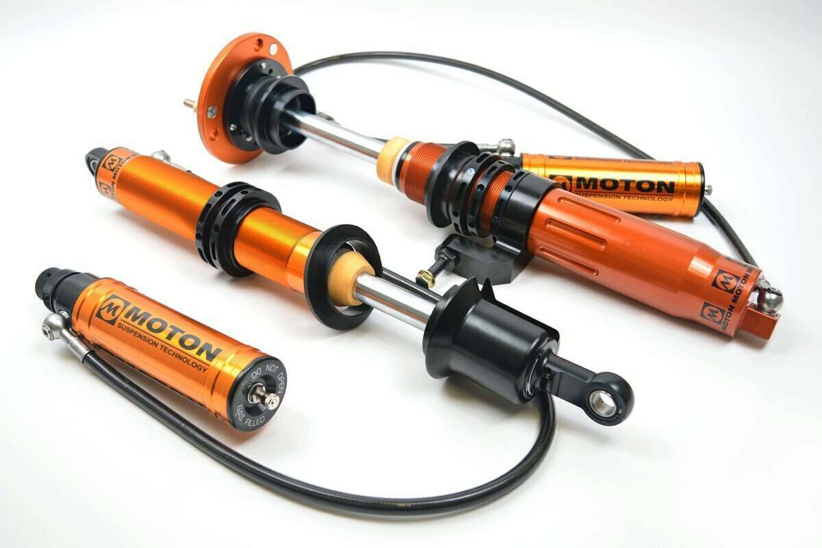 Moton Suspension 3 Way Motorsport Coilovers (Non Coilover) - 1998-2006 BMW 3 Series (E46 / Front 2' Camber)