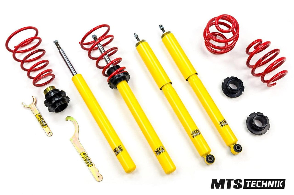 MTS Technik Street Series Coilovers for 1982-1991 BMW 3 Series Coupe 51mm Front Strut FA Lowering 30-65 mm (E30)