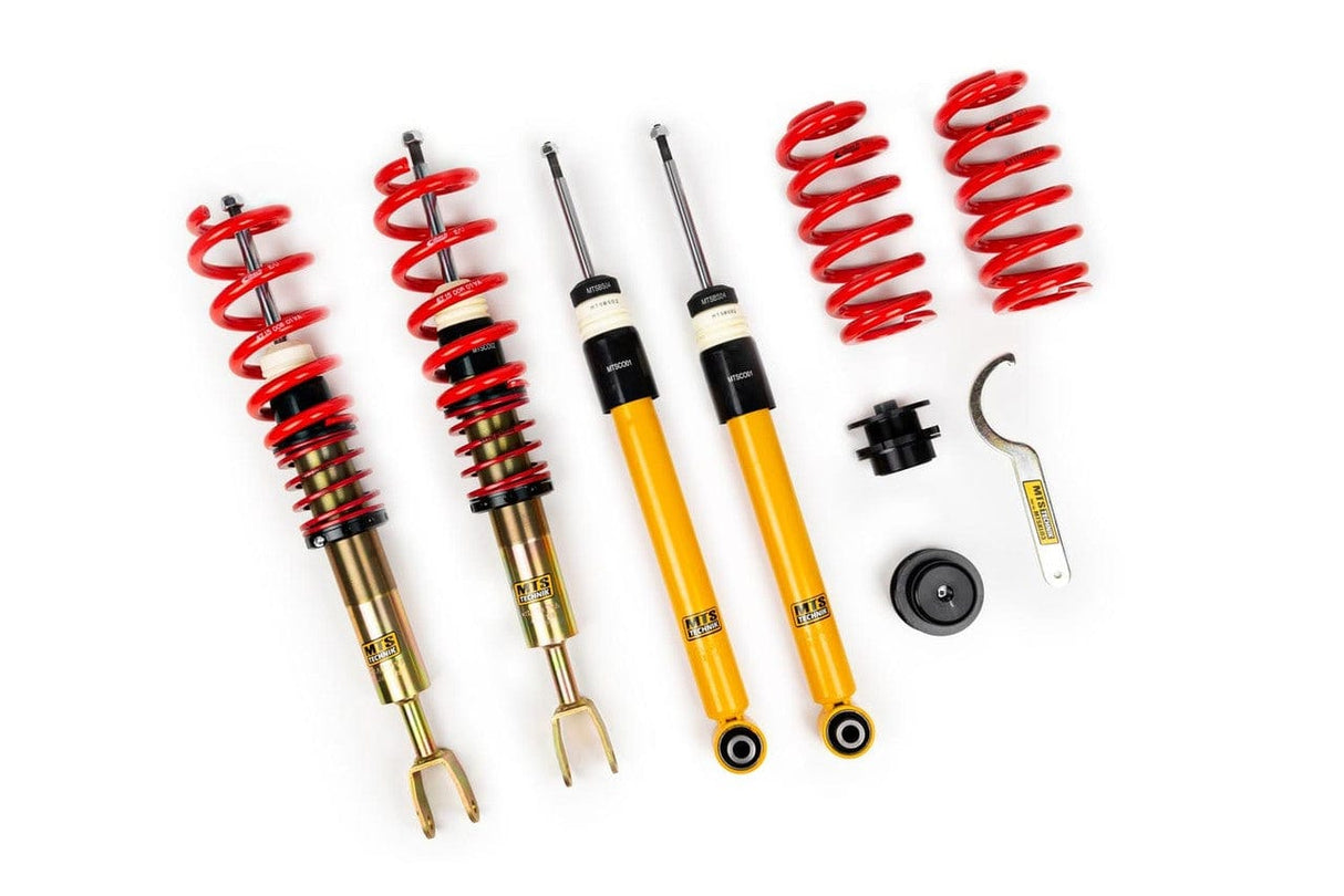 MTS Technik Street Series Coilovers for 2002-2009 Audi A4 Quattro Cabriolet FA Max Load 1081-1230 kg (8H7/8HE)