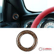 Mustang 2010-2014 Reflective Carbon Fiber Mirror Adjuster Trim Overlay