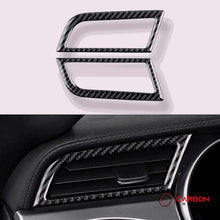 Carbon Fiber AC Outlet Trim Overlays for Mustang 2015-2023