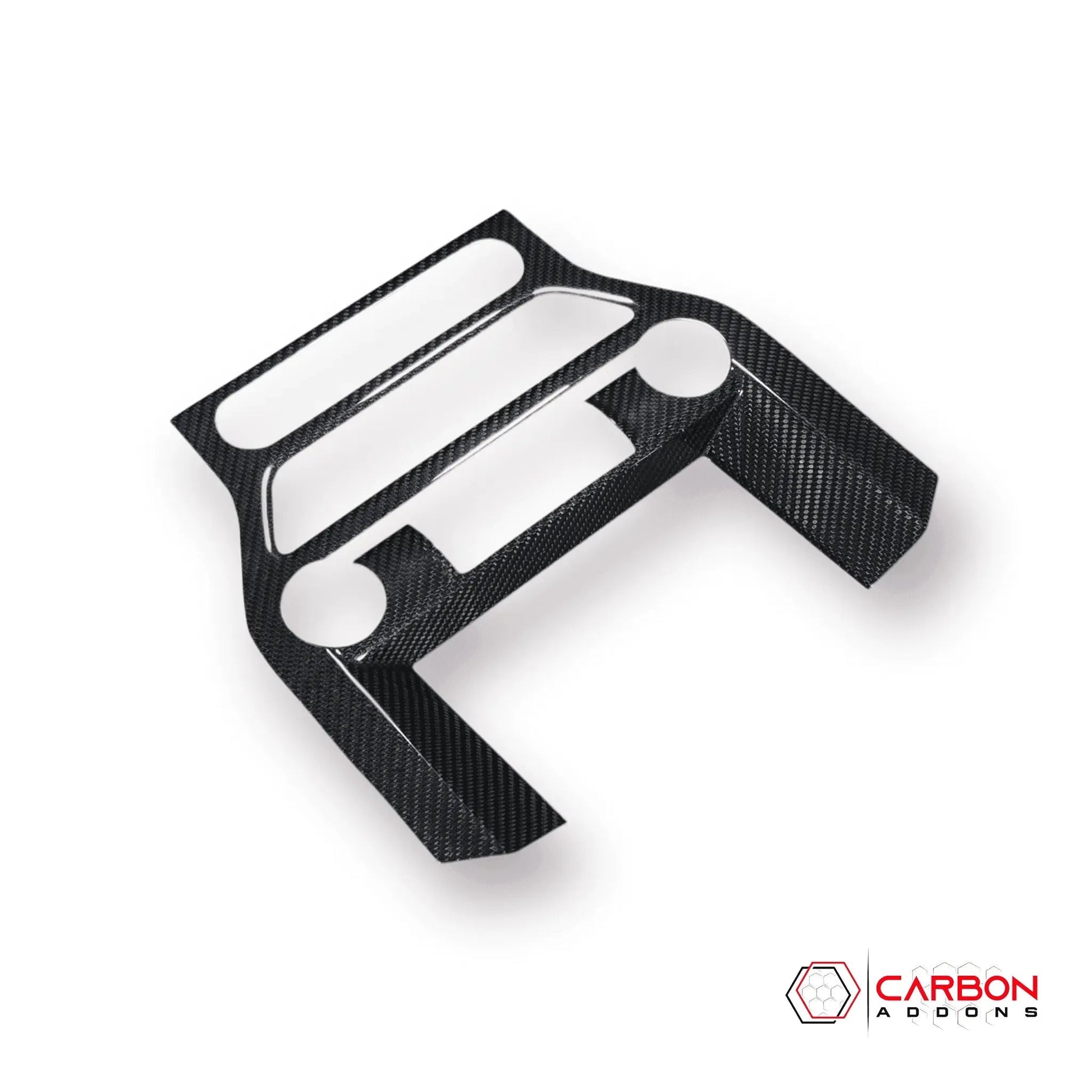 Mustang 2015-2023 Carbon Fiber Infotainment Radio Trim Cover